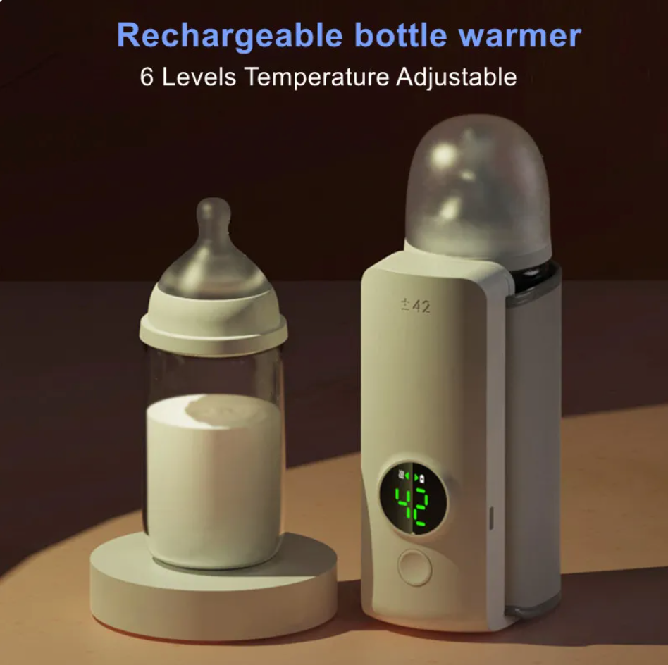 Portable Wireless Baby Bottle Warmer - Blue Cup LLC.