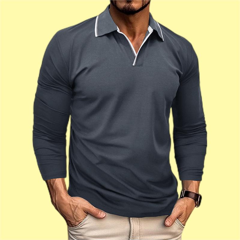Men's Casual Polo Shirt - Comfortable & Versatile Top - Blue Cup LLC.