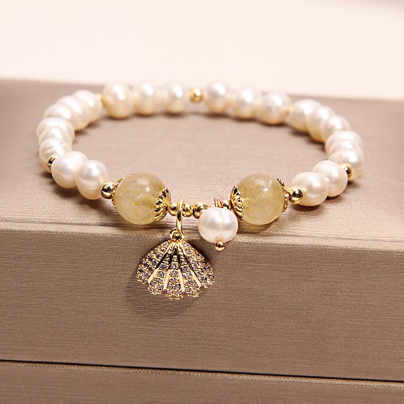 Natural Freshwater Pearl Bracelet for Women - Blue Cup LLC.