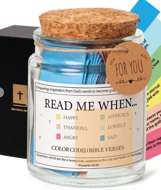 Faith & Joy Verse Jar - Blue Cup LLC.