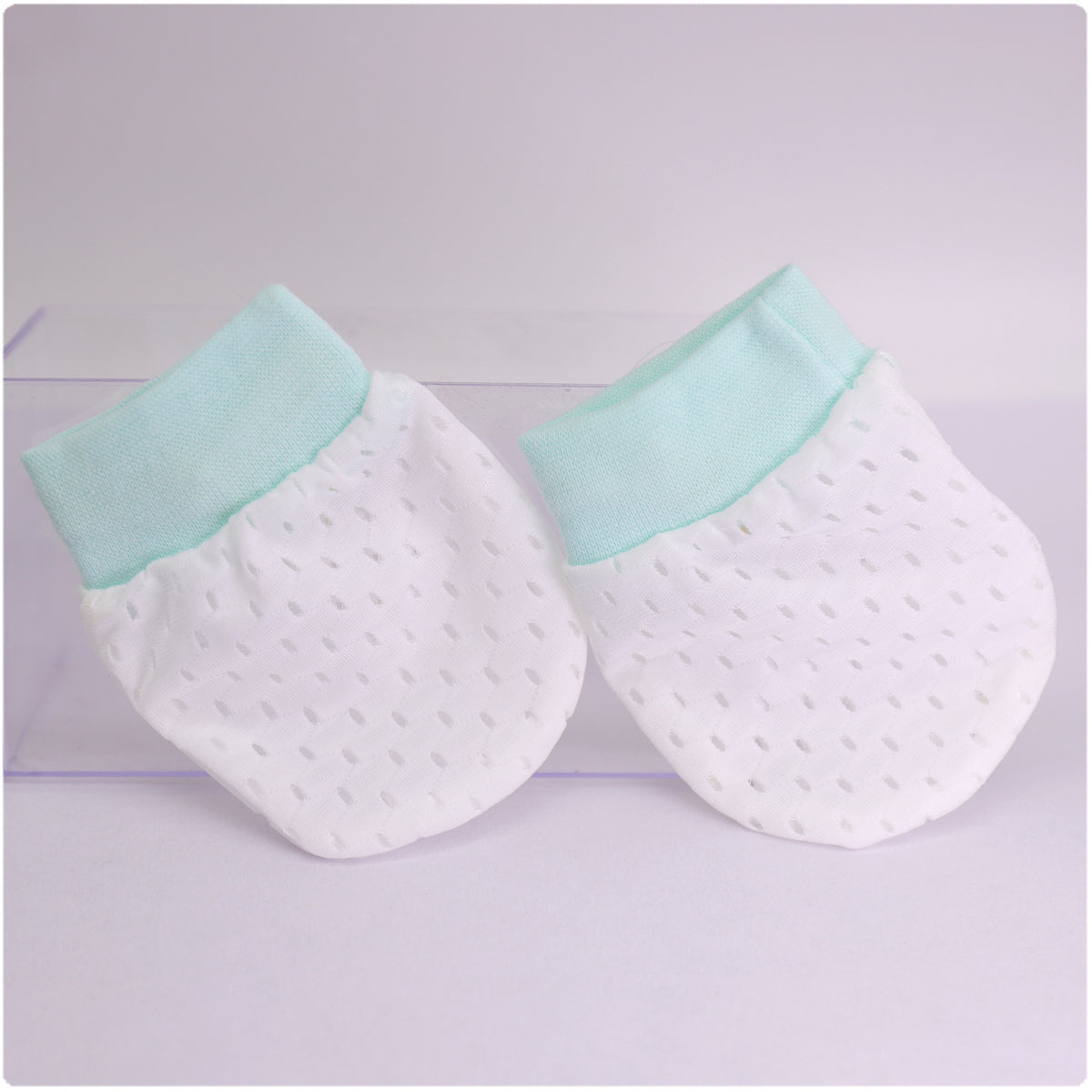 Adjustable Anti-Scratch Mittens for Infants and Newborns - Blue Cup LLC.