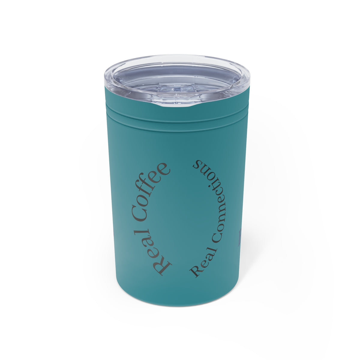 Blue Cup Coffee 11oz Insulated Tumbler – "Real Coffee, Real Connections" Printify