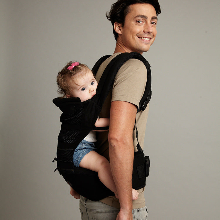 Baby Waist Seat Carrier — Hands-Free Comfort for You & Baby - Blue Cup LLC.