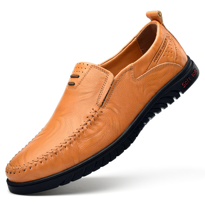 Men's Casual Leather Shoes - Blue Cup LLC.