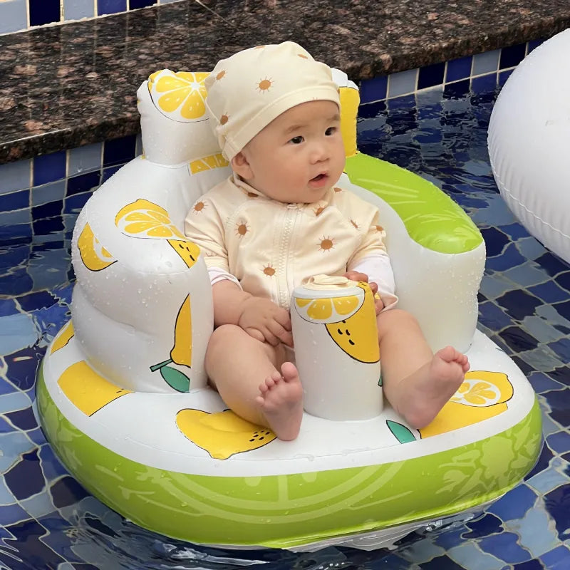 Inflatable Baby Chair for Dining & Bath - Blue Cup LLC.