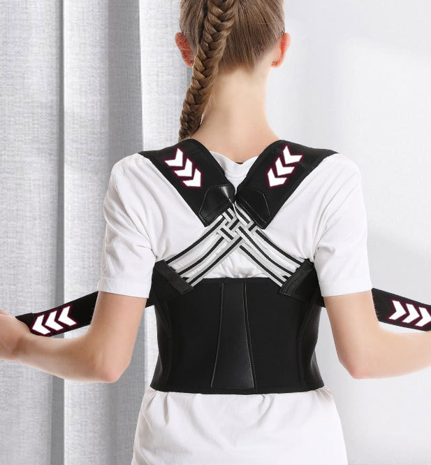 Posture Corrector for Adults - Back and Shoulder Support - Blue Cup LLC.