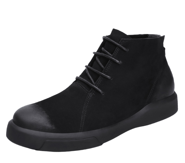 Men's Fashion High-Top Martin Boots - Retro Style - Blue Cup LLC.