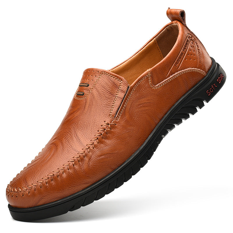 Men's Casual Leather Shoes - Blue Cup LLC.