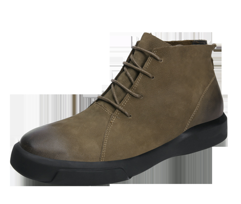Men's Fashion High-Top Martin Boots - Retro Style - Blue Cup LLC.