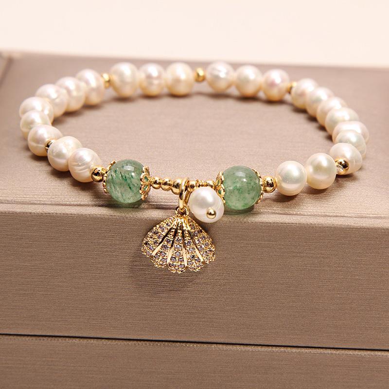 Natural Freshwater Pearl Bracelet for Women - Blue Cup LLC.