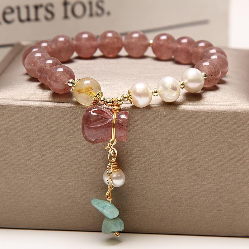 Natural Freshwater Pearl Bracelet for Women - Blue Cup LLC.