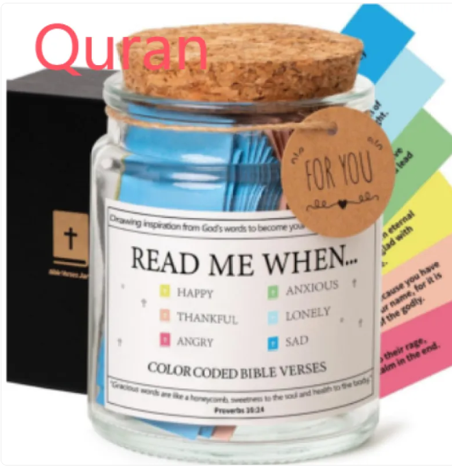 Faith & Joy Verse Jar - Blue Cup LLC.