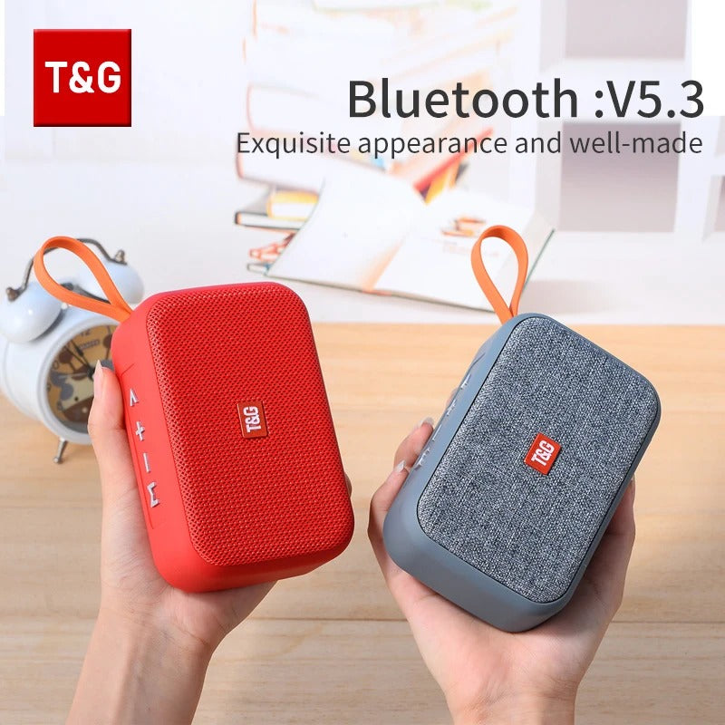 TG506 Mini Portable Bluetooth Speaker with FM Radio - Blue Cup LLC.