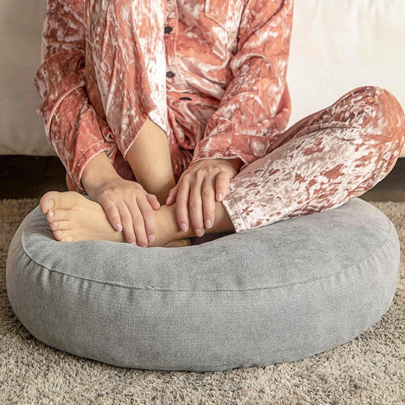 Stylish Pure Color Yoga Cushion for Comfort and Support - Blue Cup LLC.