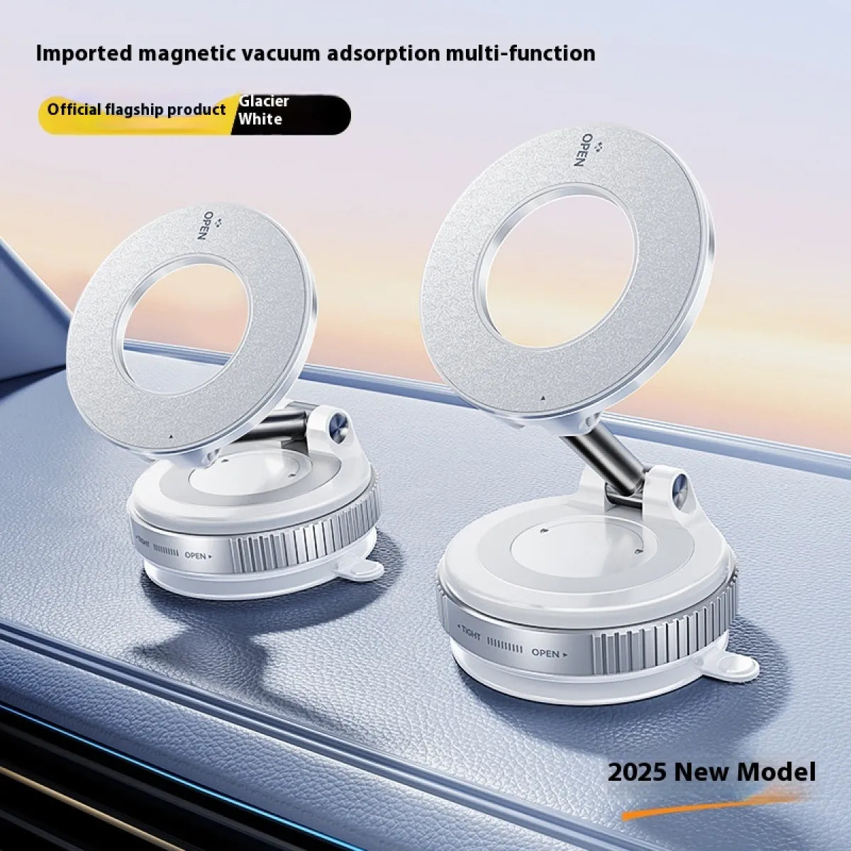 Adjustable Car Mount Magnetic Phone Holder - Blue Cup LLC.