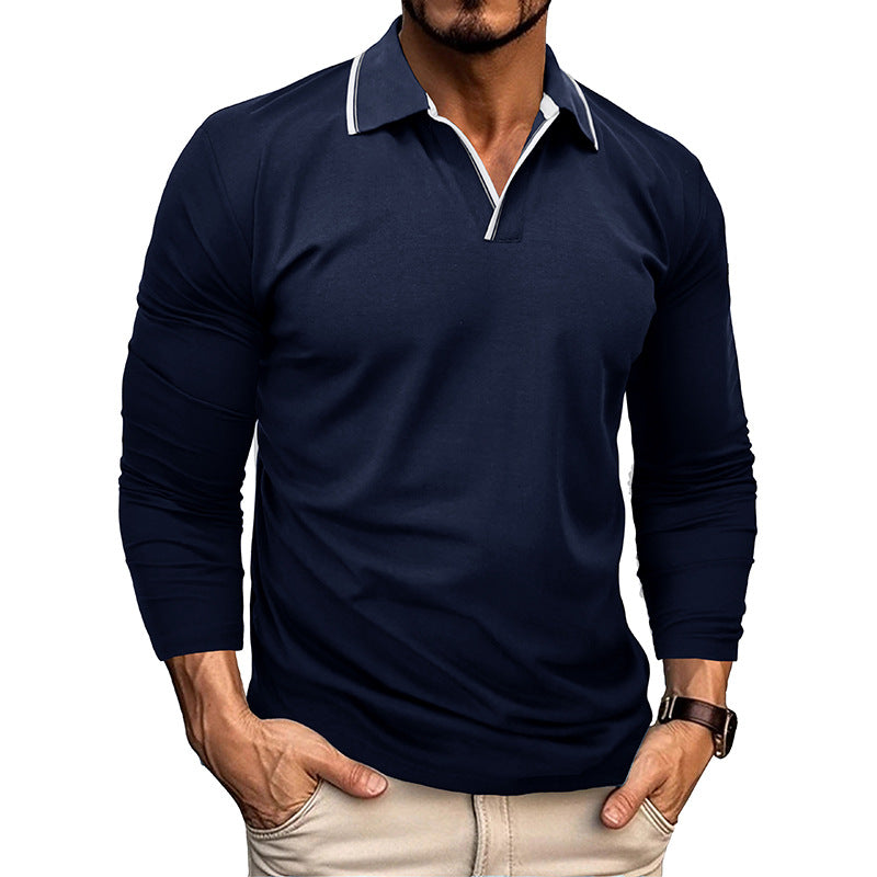 Men's Casual Polo Shirt - Comfortable & Versatile Top - Blue Cup LLC.