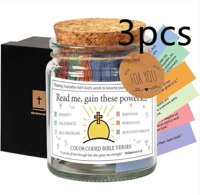 Faith & Joy Verse Jar - Blue Cup LLC.