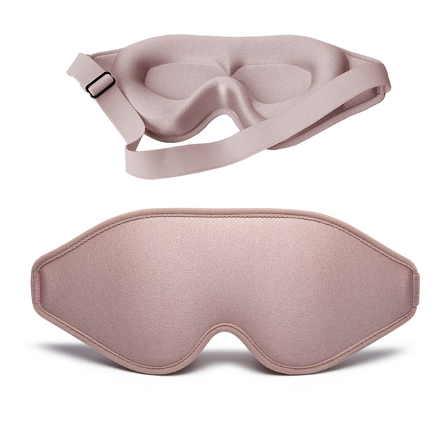 3D Natural Memory Foam Sleep Mask for Comfort - Blue Cup LLC.