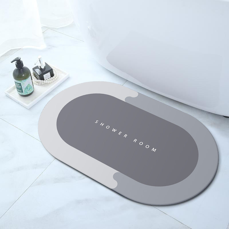 Absorbent Quick Dry Non-Slip Bath Mat (19.68in x 31.49in) - Blue Cup LLC.