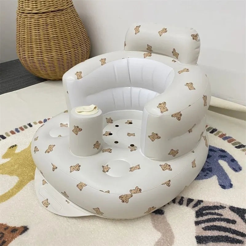 Inflatable Baby Chair for Dining & Bath - Blue Cup LLC.