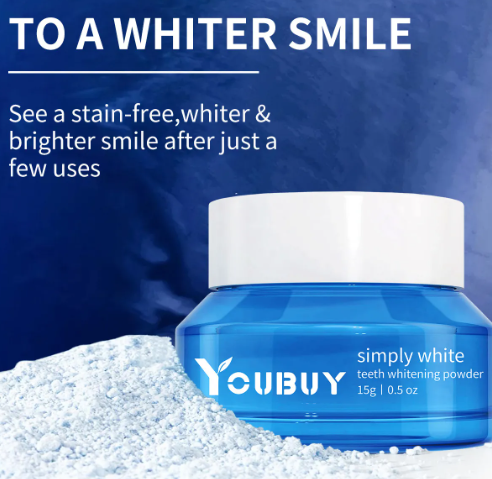 Teeth Whitening Brightening Powder - Blue Cup LLC.