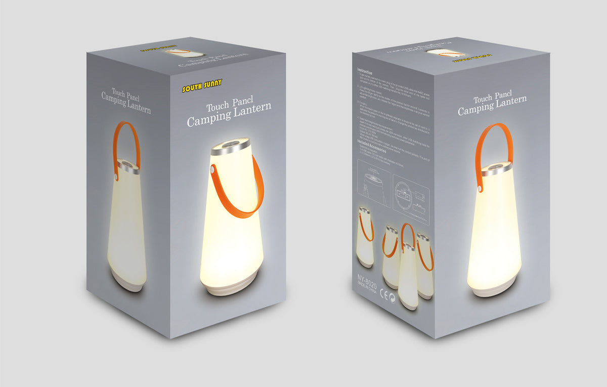 LED Creative Rechargeable Touch Bedside Lamp - Blue Cup LLC.