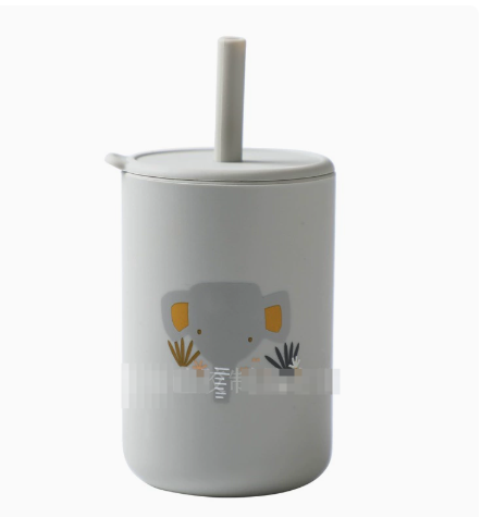 Leak-proof Silicone Children's Drinking Cup for Baby - Blue Cup LLC.