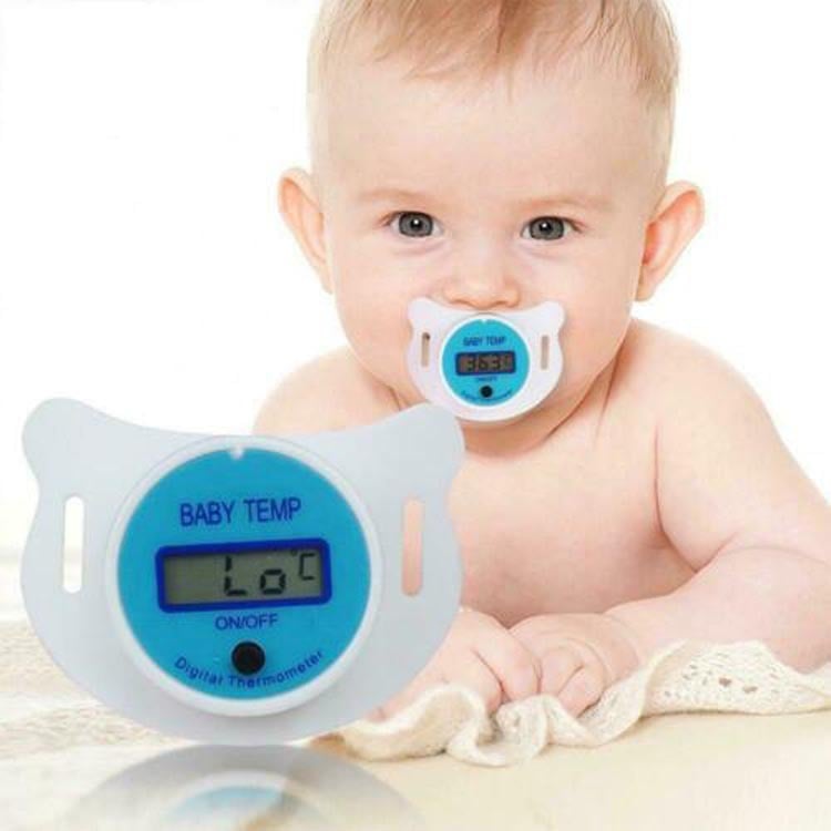 Digital Thermometer with Baby Pacifier Design - Blue Cup LLC.