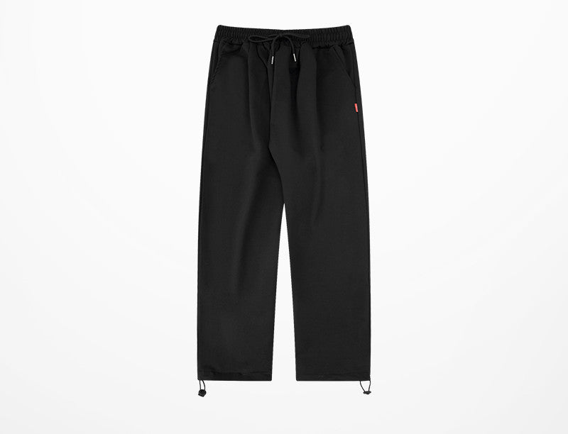 Wide-leg Drawstring Basketball Trousers for All Matches - Blue Cup LLC.