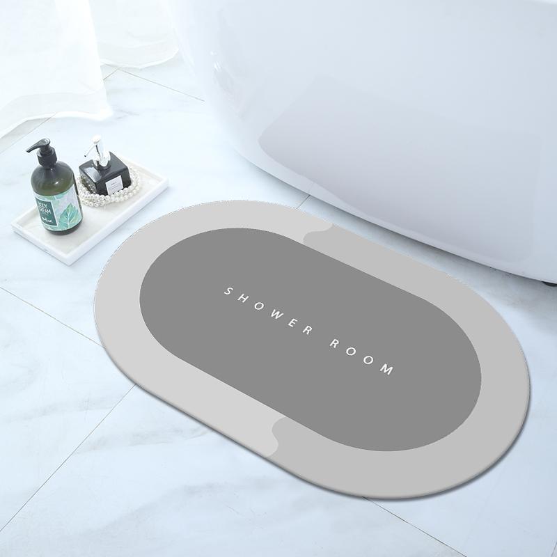 Absorbent Quick Dry Non-Slip Bath Mat (19.68in x 31.49in) - Blue Cup LLC.