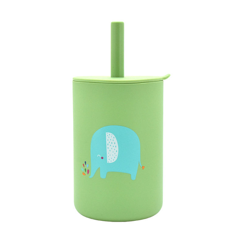 Leak-proof Silicone Children's Drinking Cup for Baby - Blue Cup LLC.