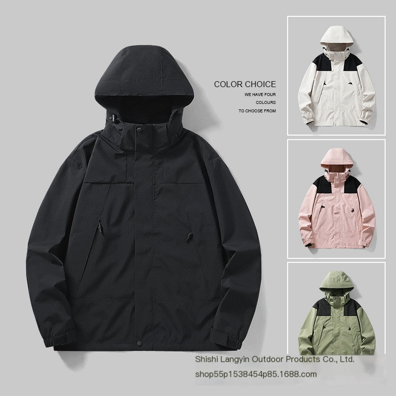 Outdoor Fashionable Lightweight Breathable Jacket for Couples - Blue Cup LLC.