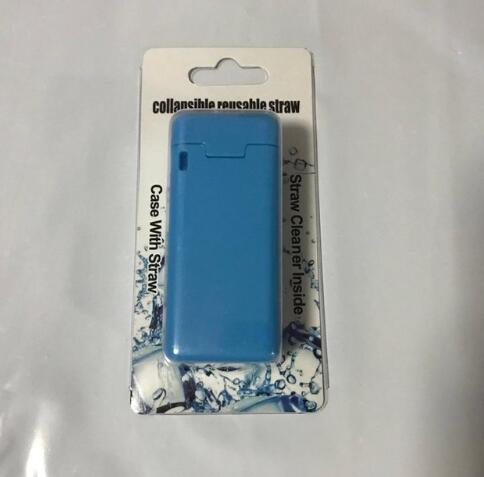 Stainless Steel Collapsible Straw for Outdoor Use - Blue Cup LLC.