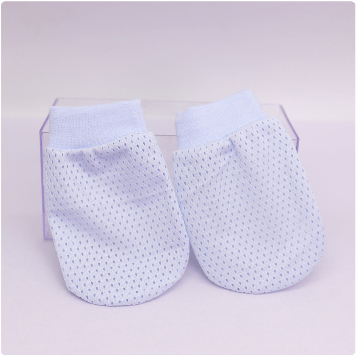 Adjustable Anti-Scratch Mittens for Infants and Newborns - Blue Cup LLC.