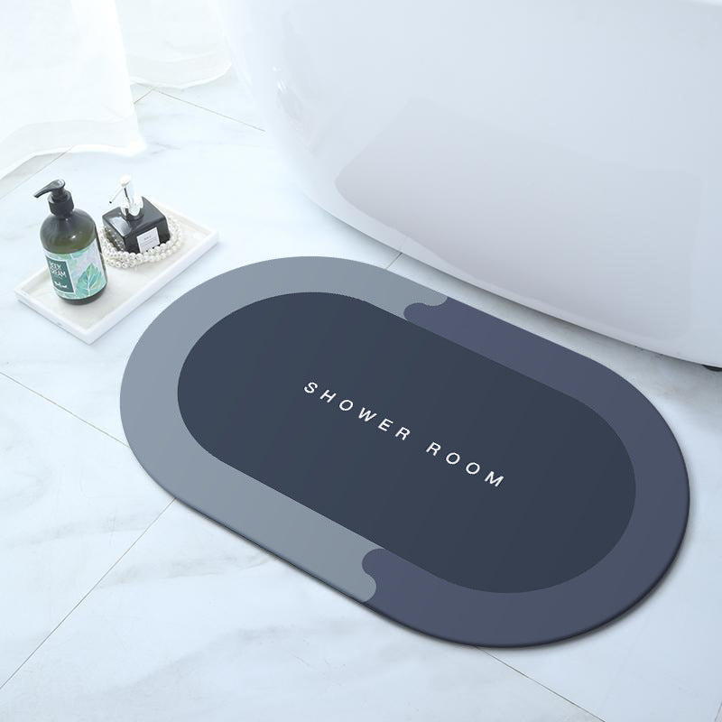 Absorbent Quick Dry Non-Slip Bath Mat (19.68in x 31.49in) - Blue Cup LLC.