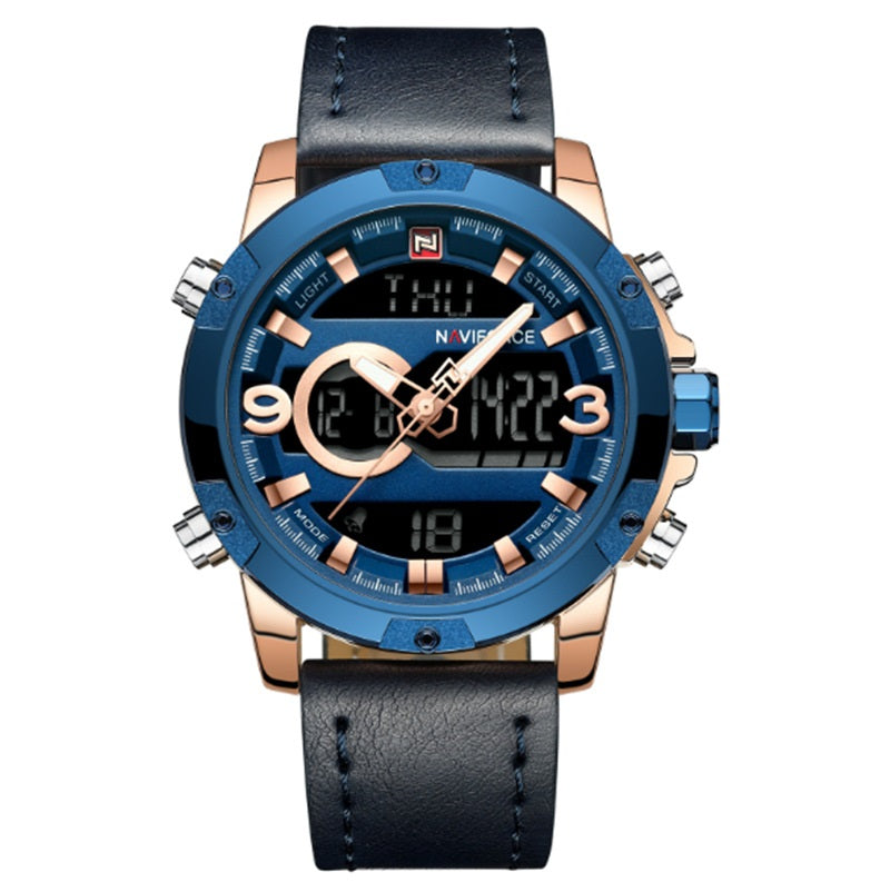 Men's Quartz Watch - Blue Cup LLC.