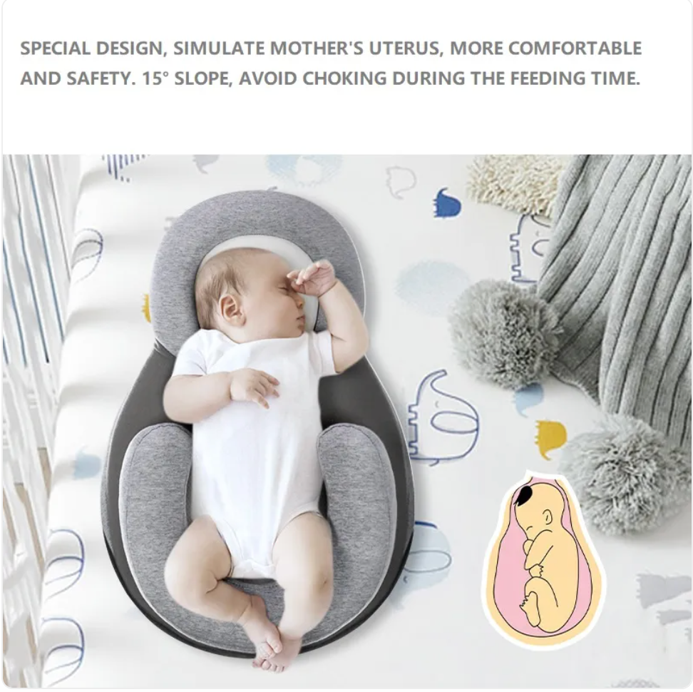 Baby Anti-Spit Up Pillow - Blue Cup LLC.