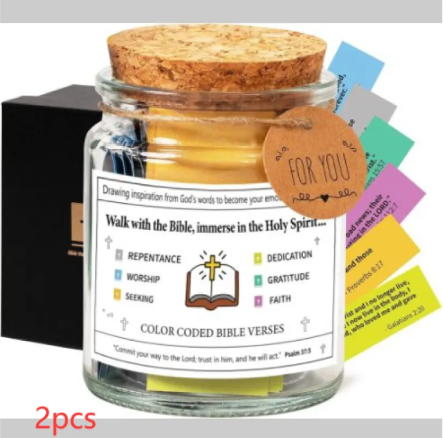 Faith & Joy Verse Jar - Blue Cup LLC.