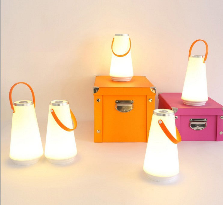 LED Creative Rechargeable Touch Bedside Lamp - Blue Cup LLC.