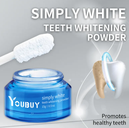 Teeth Whitening Brightening Powder - Blue Cup LLC.