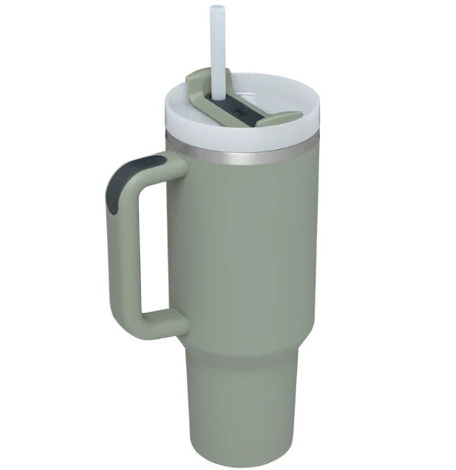 40oz Stainless Steel Car Straw Cup - Blue Cup LLC.