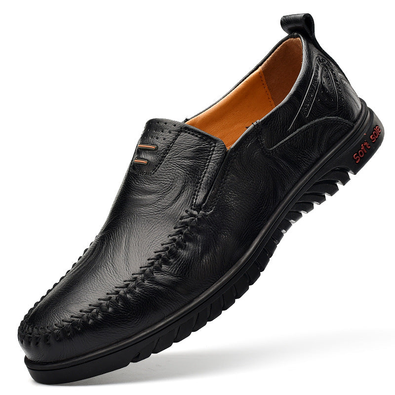 Men's Casual Leather Shoes - Blue Cup LLC.