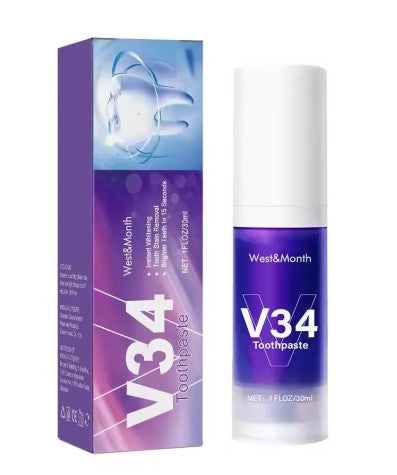 V34 Tooth Cleaning Mousse - Blue Cup LLC.