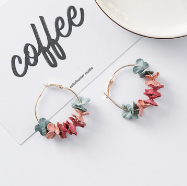 Flower Ear Earrings and Accessories - Blue Cup LLC.