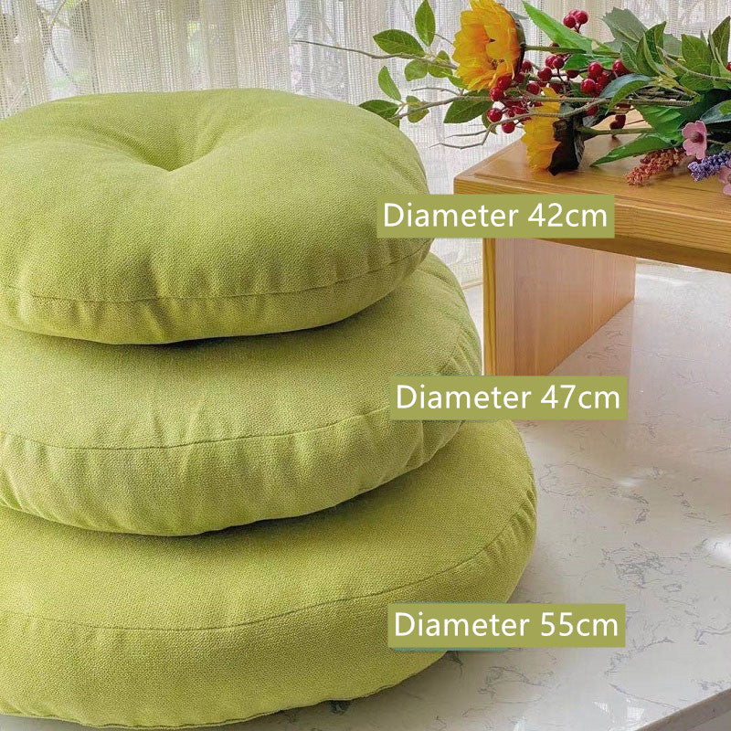 Stylish Pure Color Yoga Cushion for Comfort and Support - Blue Cup LLC.
