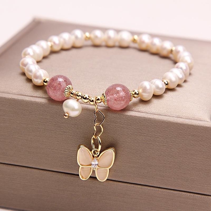 Natural Freshwater Pearl Bracelet for Women - Blue Cup LLC.