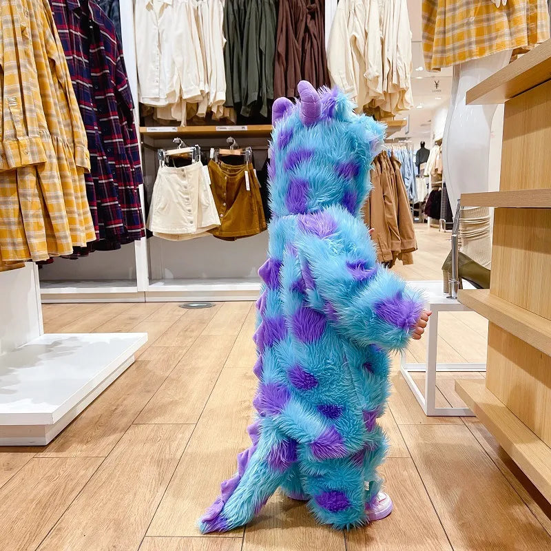 Cute Animal Baby Jumpsuit With Hooded Zipper - Blue Cup LLC.