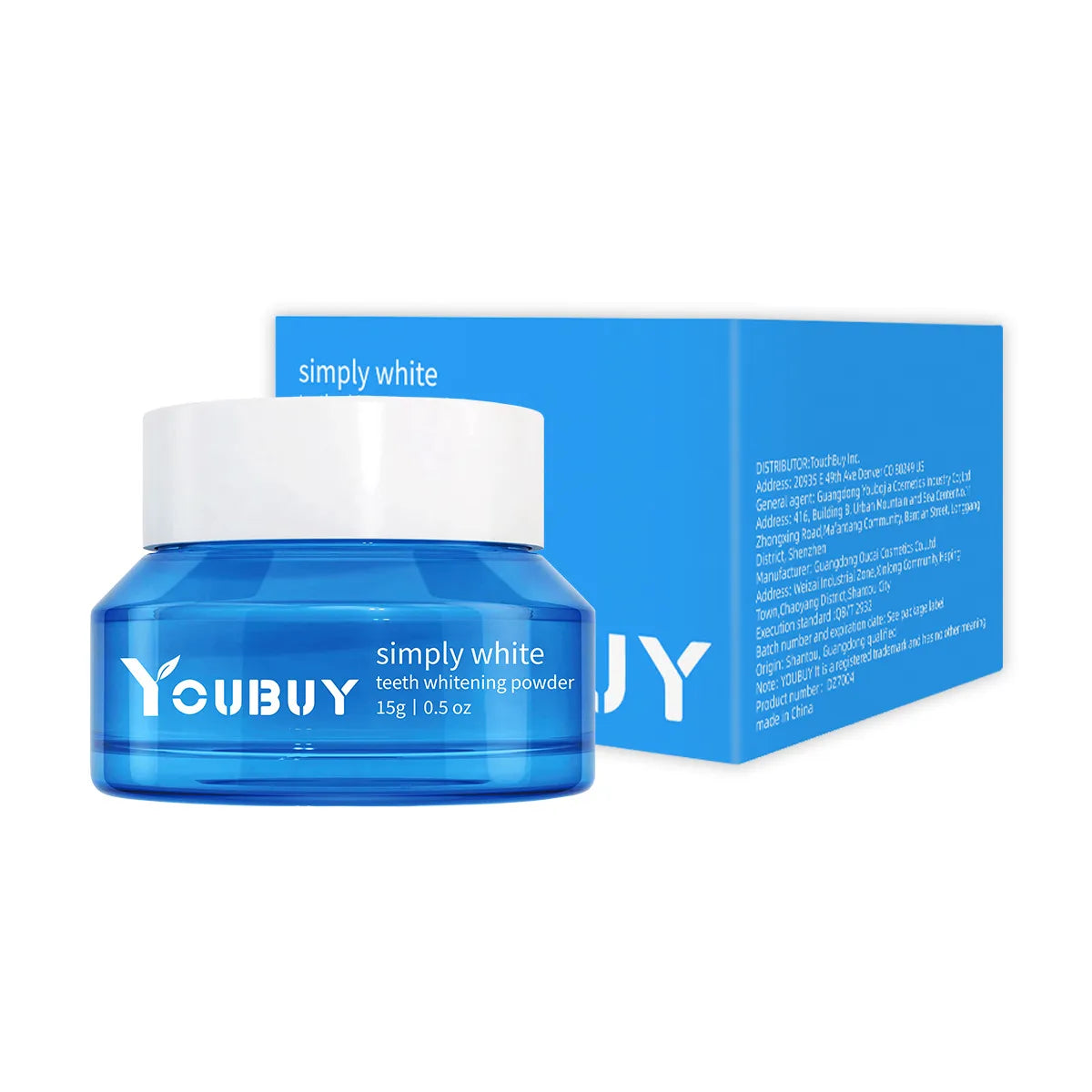 YOUBUY Teeth Whitening Brightening Powder - Blue Cup LLC.