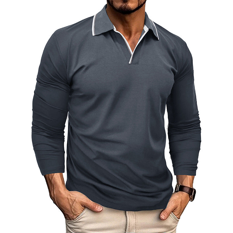 Men's Casual Polo Shirt - Comfortable & Versatile Top - Blue Cup LLC.