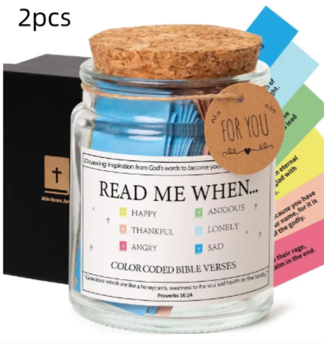 Faith & Joy Verse Jar - Blue Cup LLC.